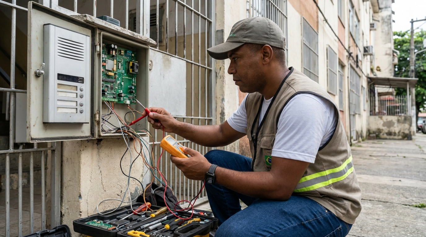 Reparo de Placa e Campainha em Casa Grande, Diadema‑SP