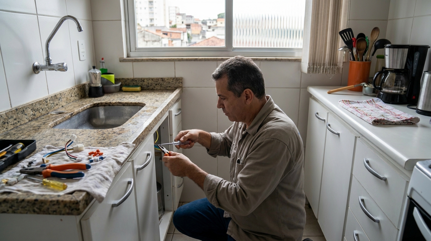Troca de Torneira Elétrica em Diadema‑SP